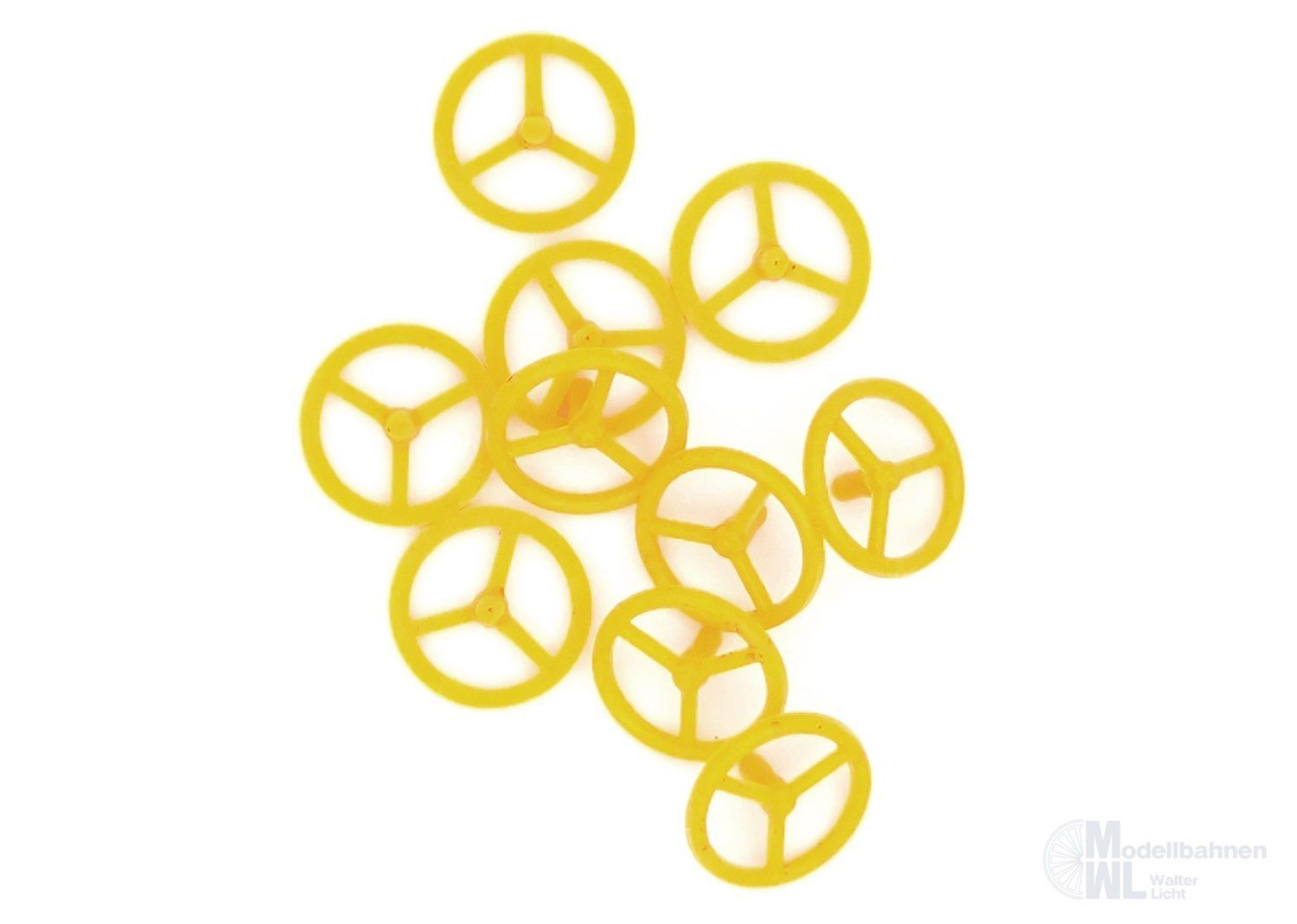 Märklin Ersatzeile E102713 - ERSATZTEIL: Handbremsrad gelb 10 St